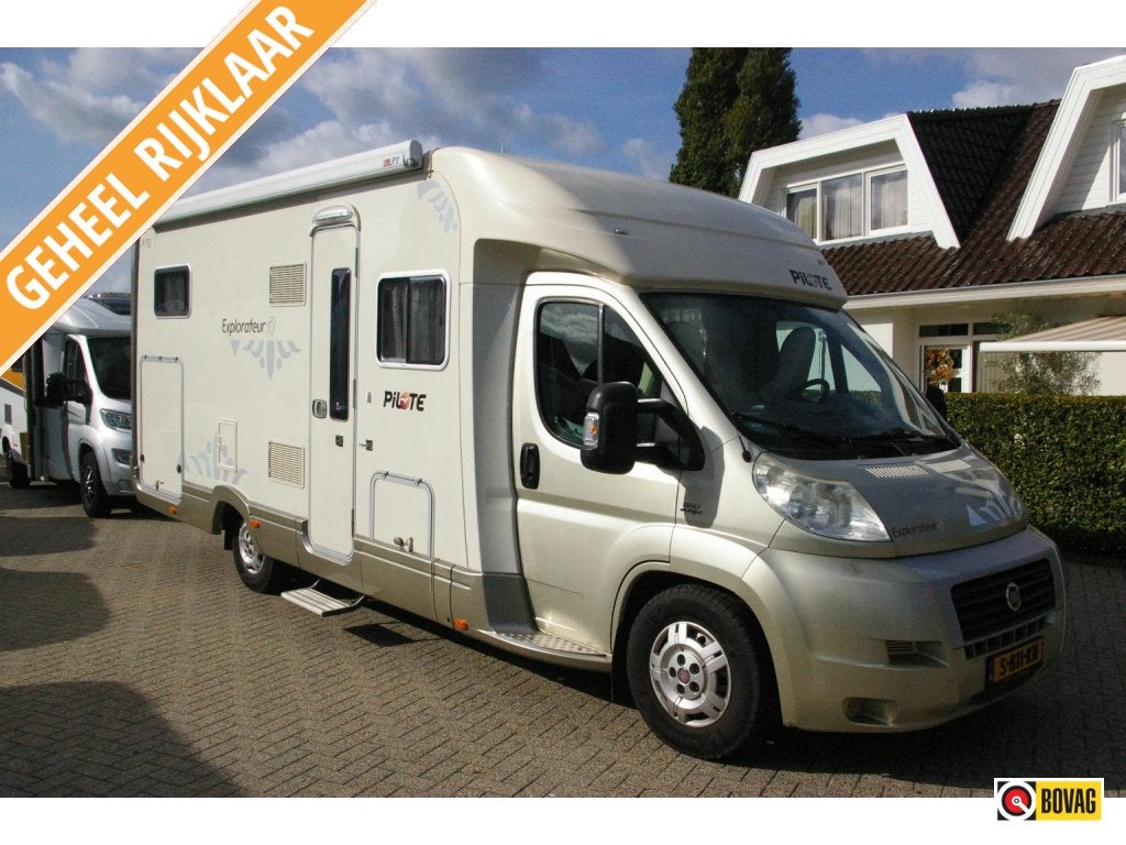 Pilote Explorateur 732 P XXL Garage, Dwarsbed, alde., Ringverwarming, Fiat, Pilote, Bedrijf