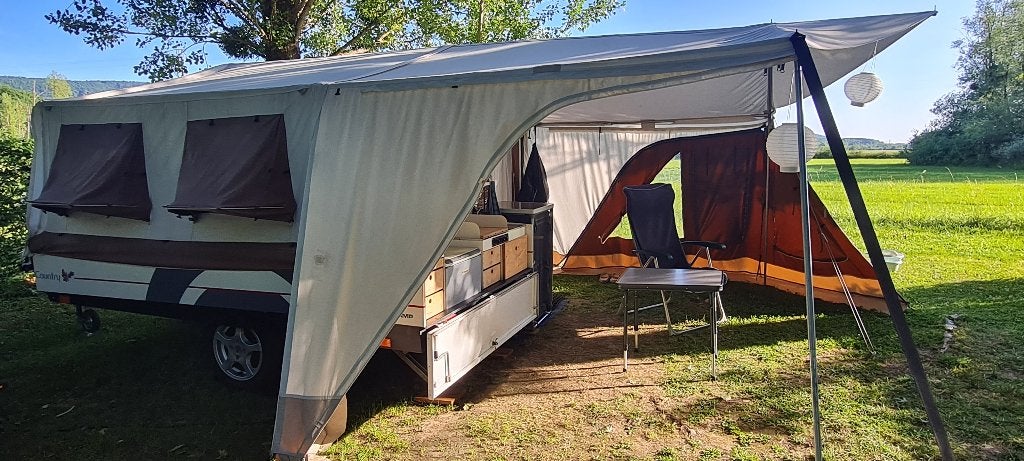 Combi Camp Country 2011 met veel, heel veel extra's, Caravans en Kamperen, Vouwwagens, Ophalen, Overige kleuren, Combi-Camp, Aanwezig