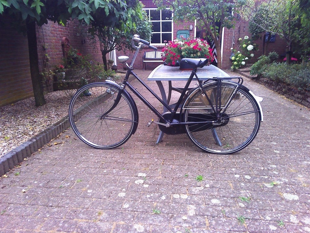damesfiets, Ophalen, Terugtraprem, Gebruikt, 56 cm of meer