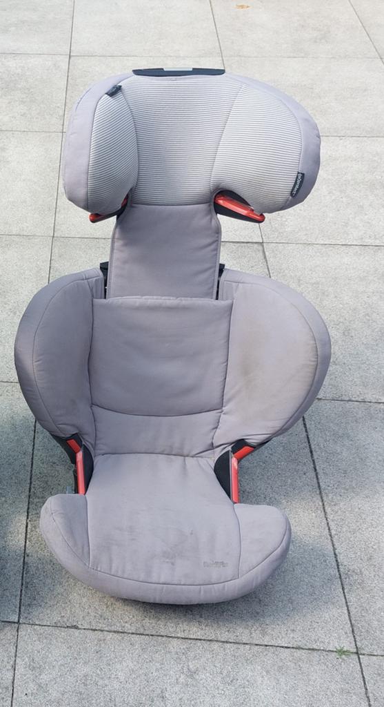 Gebruikt kinderzitje, grijs, goede staat, Ophalen, Gebruikt, Isofix, Slaapstand
