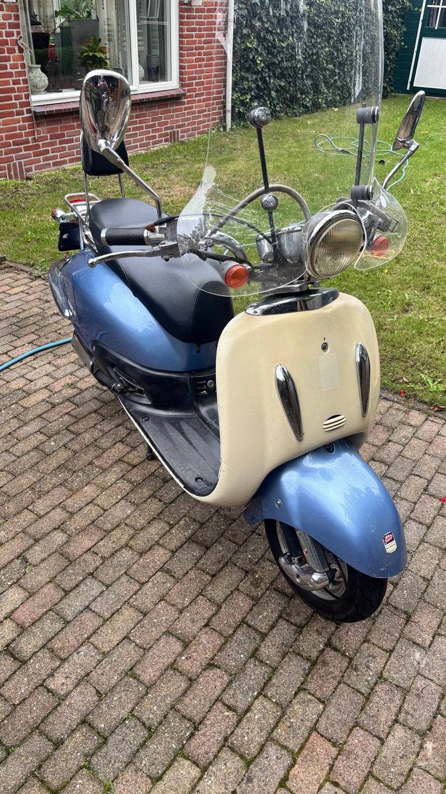 Retro Scooter, Gebruikt, Ophalen of Verzenden, Benzine