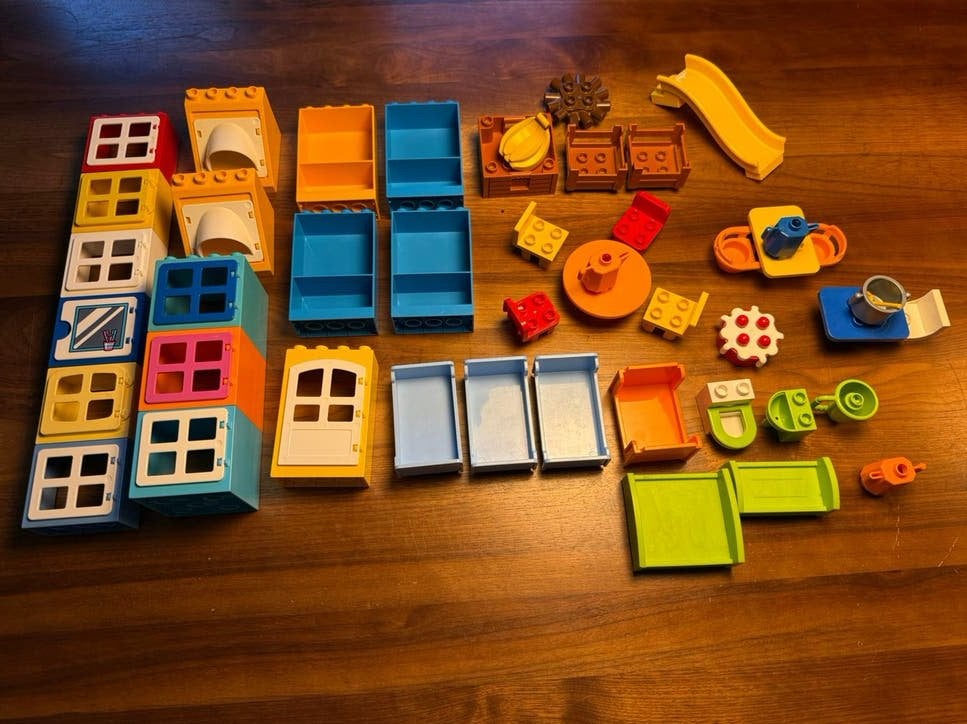 LEGO Duplo huisonderdelen en inrichting, Ophalen of Verzenden, Gebruikt