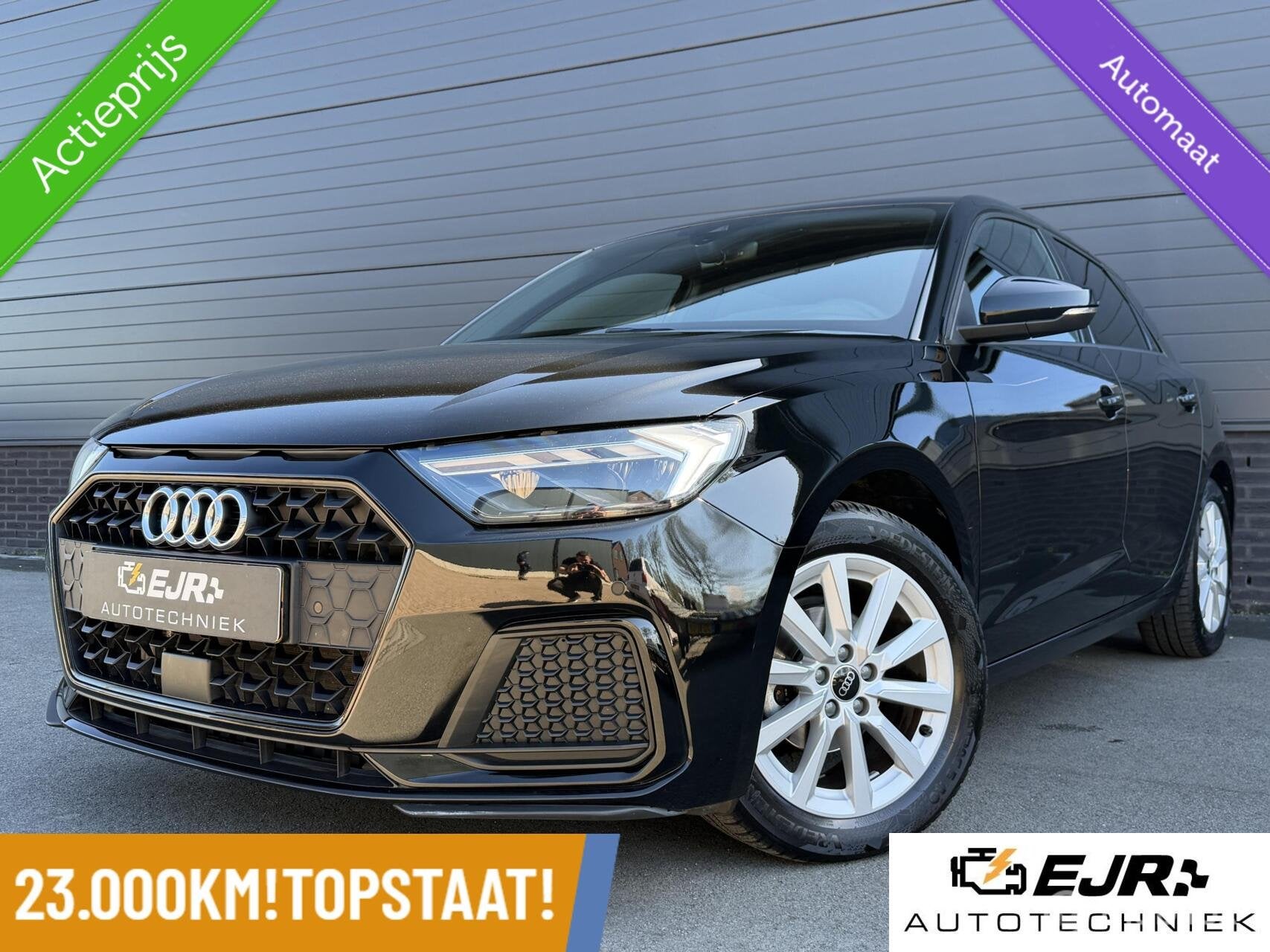 Audi A1 Sportback 25 TFSI Pro Line 23.000KM! CLIMA*CARPLAY*L, 95 pk, Met garantie (alle), Verwarmde buitenspiegels, Zwart