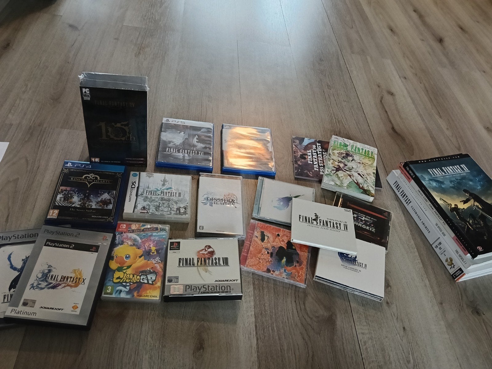 Collectie Final Fantasy playstation switch soundtracks, Ophalen of Verzenden, Zo goed als nieuw