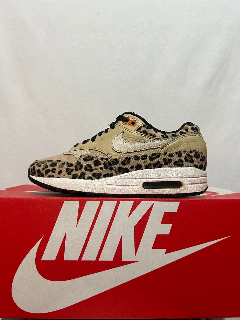 ALS NIEUW! Maat 37,5 - Nike Air Max 1 Premium Leopard