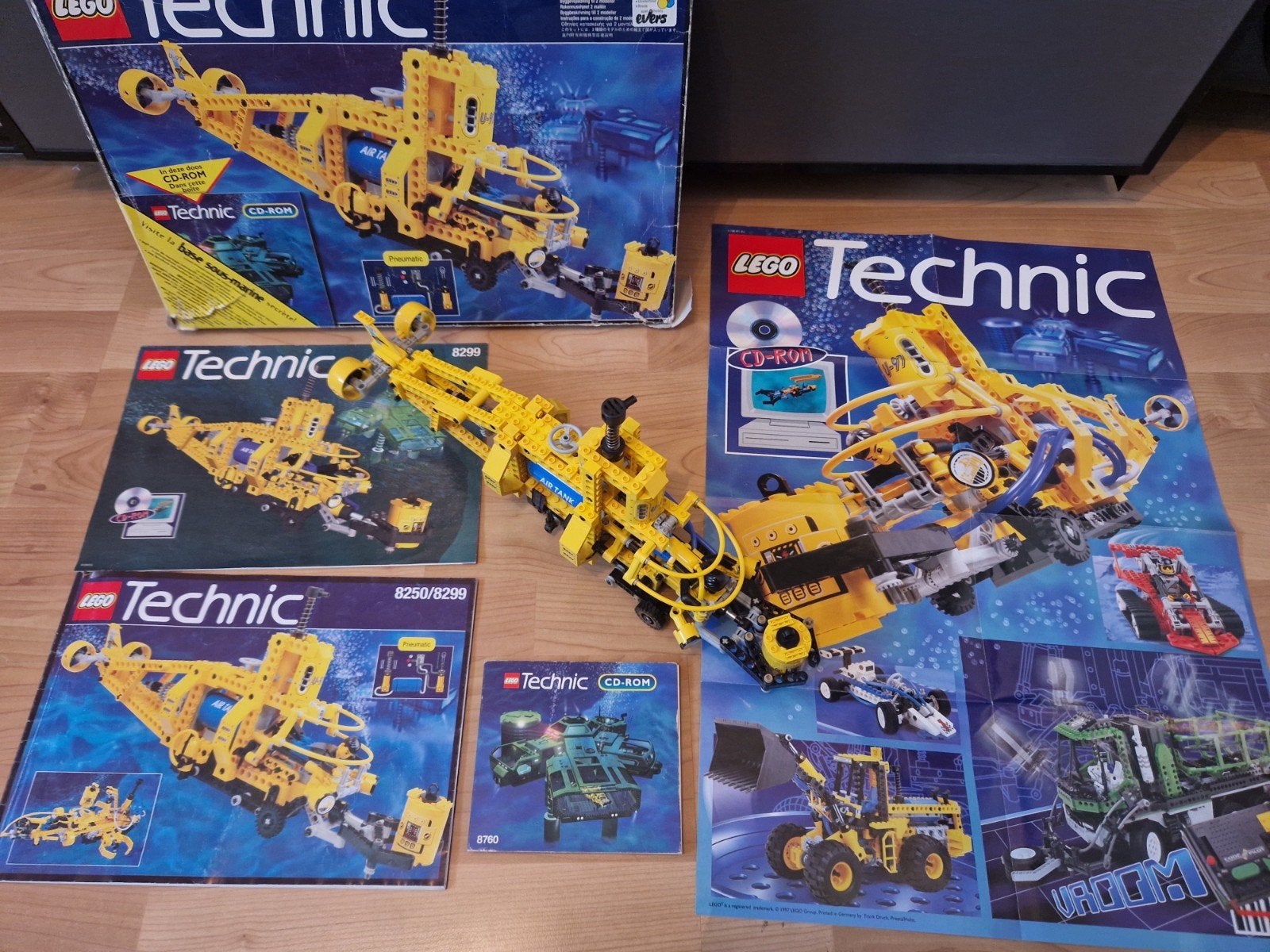 lego technic 8250/8299, Ophalen of Verzenden, Zo goed als nieuw