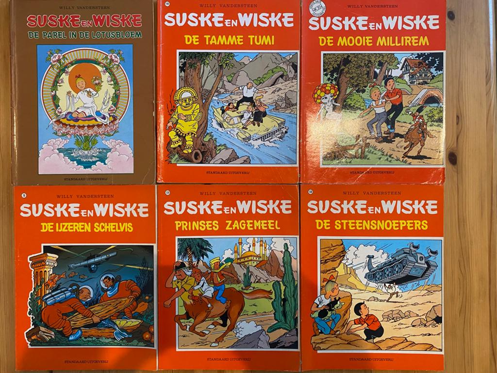 Suske en Wiske stripverhalen - Diverse titels, Boeken, Stripboeken, Meerdere stripboeken, Ophalen, Gelezen