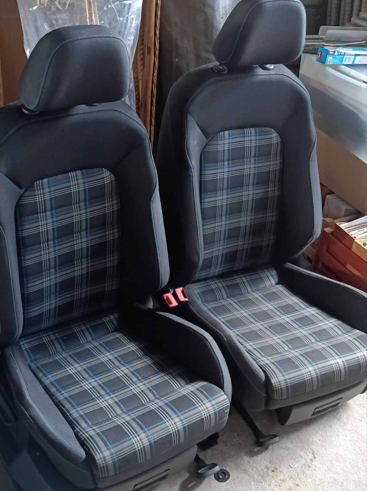 VW kuip stoelen Golf en Caddy, Auto-onderdelen, Ophalen