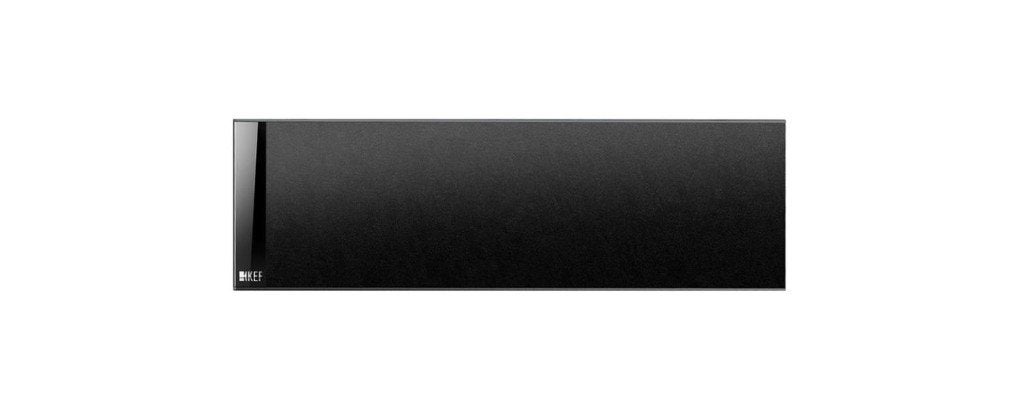 KEF T301c center speaker - zwart, ultradun, wandmontage, Audio, Tv en Foto, Luidsprekers, Ophalen, Zo goed als nieuw, 60 tot 120 watt