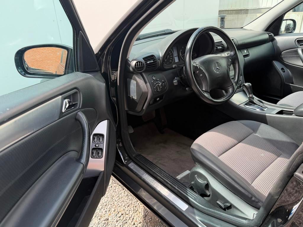 Mercedes-Benz C-klasse Combi 180 K. Avantgarde | 2007 | Auto, Automaat, Gebruikt, Met garantie (alle), Zwart