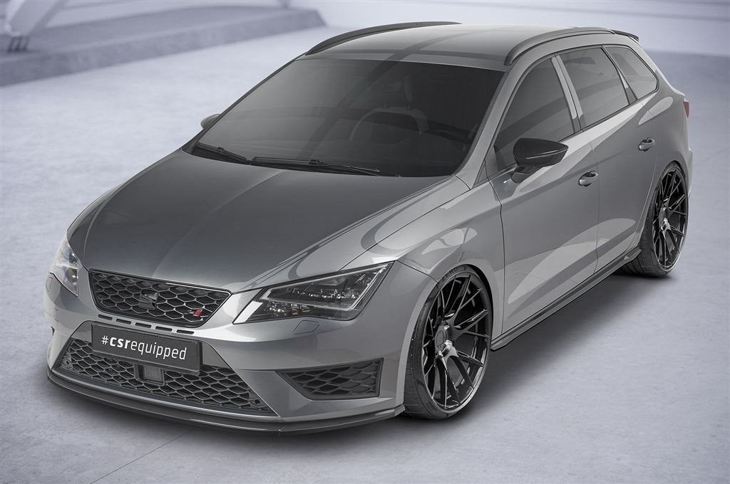CSR Automotive Splitter Spoiler Seat Leon 3 5F Cupra FR CSL3, Verzenden, Automotive Parts, A.parts@hotmail.nl, Trasmolenlaan 12 3447 GZ Woerden