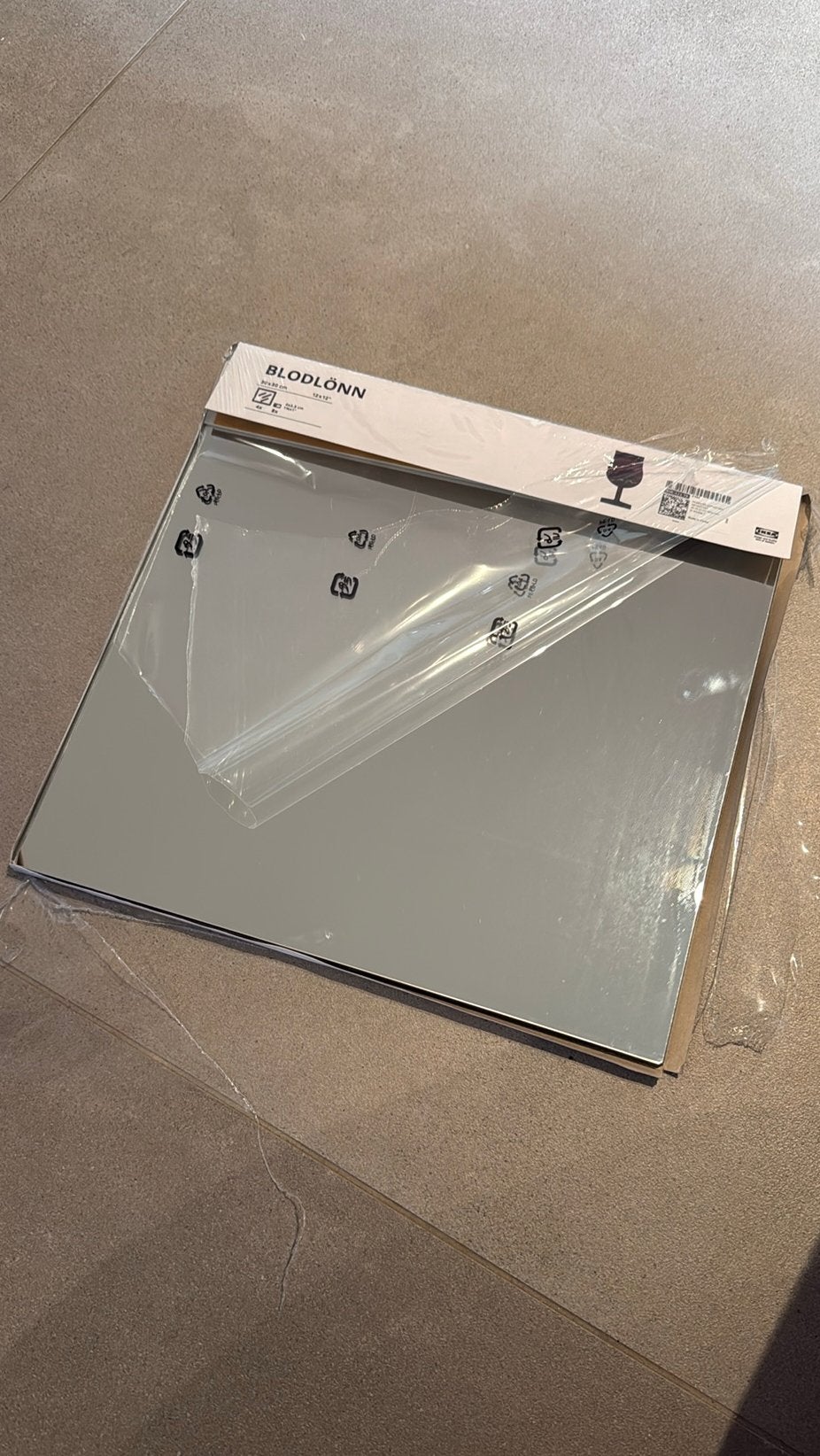3 spiegels IKEA BLODLÖNN, Ophalen, Minder dan 50 cm, Nieuw, Minder dan 100 cm