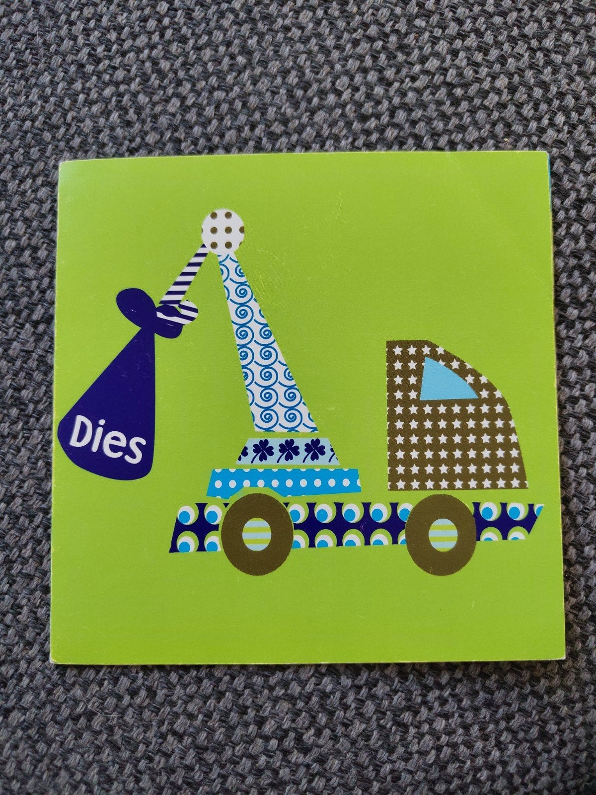 hipdesign kaart, Ophalen of Verzenden, 2000 tot heden, Geboortekaartje