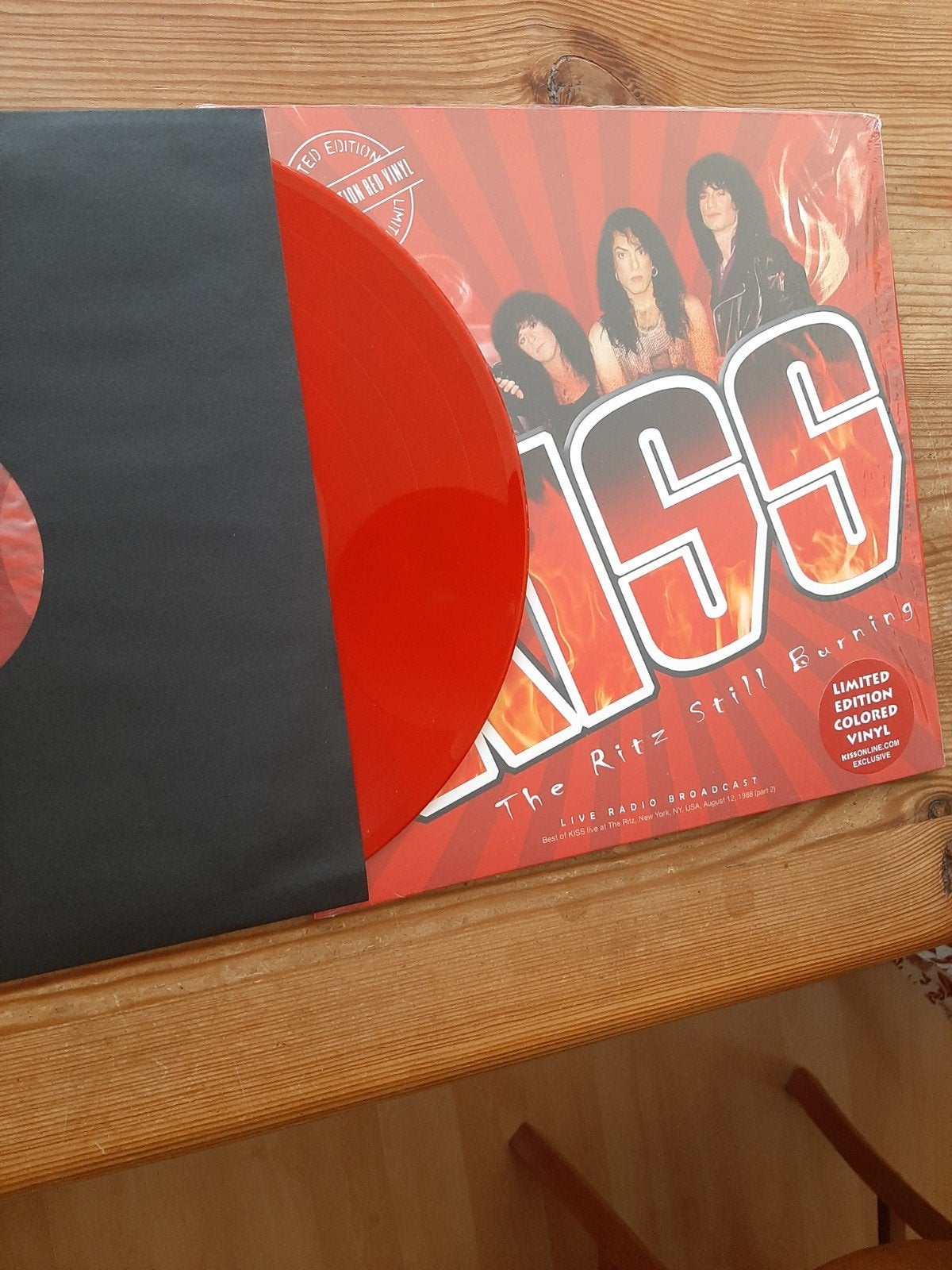 Kiss Limited edition Gekleurd vinyl, Ophalen of Verzenden, Zo goed als nieuw, 12 inch