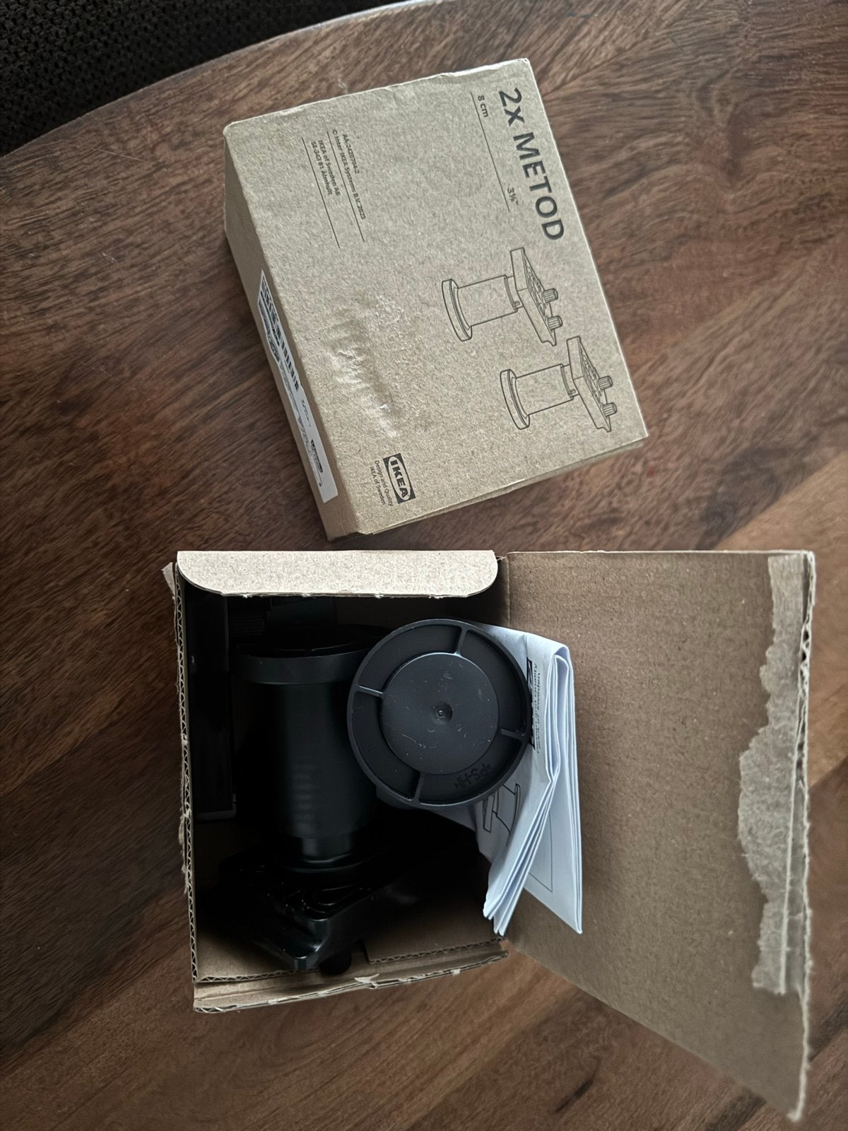 IKEA Metod Poten 8 cm (2 stuks), Ophalen of Verzenden, Nieuw