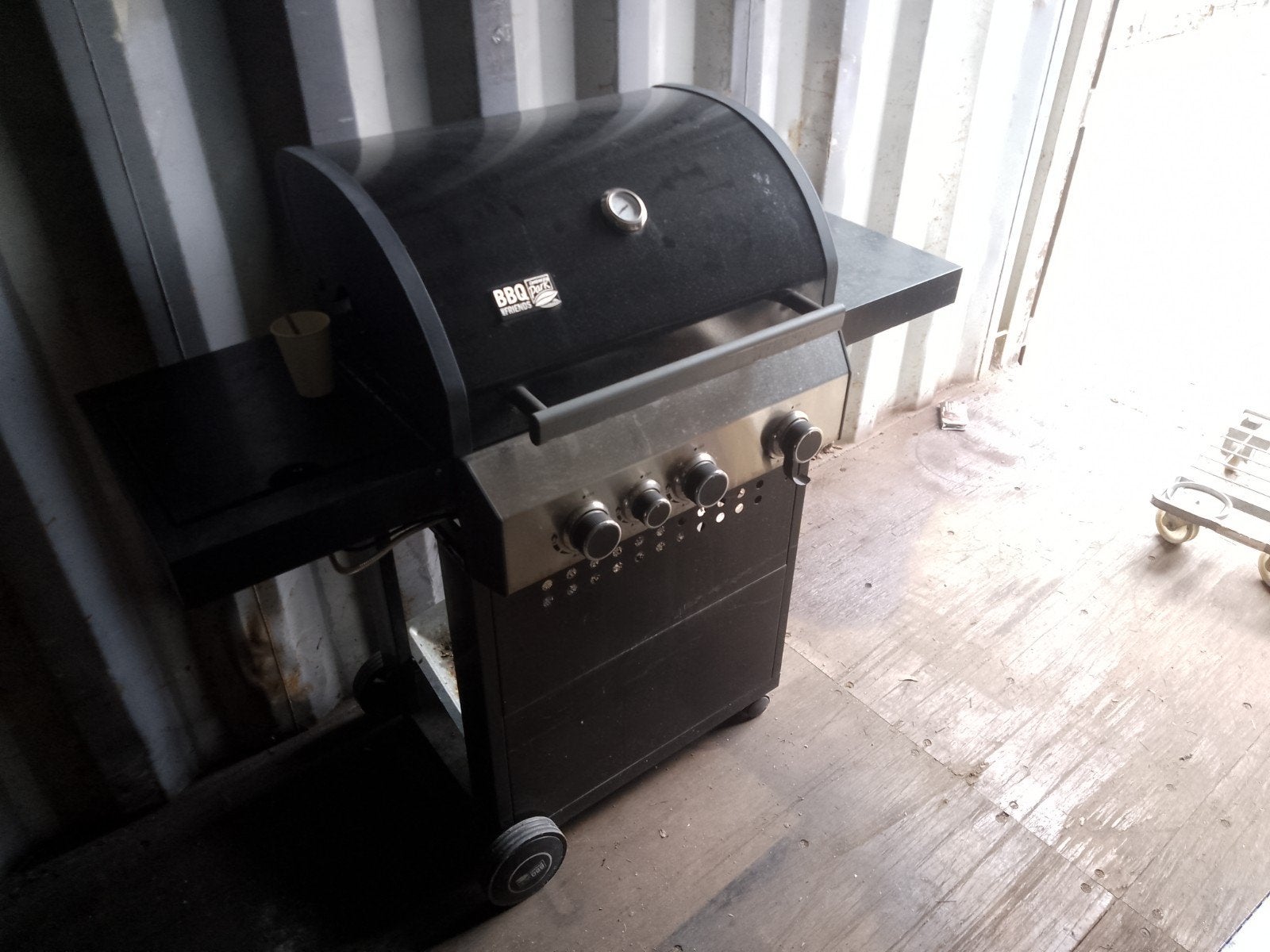 Gasbarbecue, Ophalen, Gebruikt