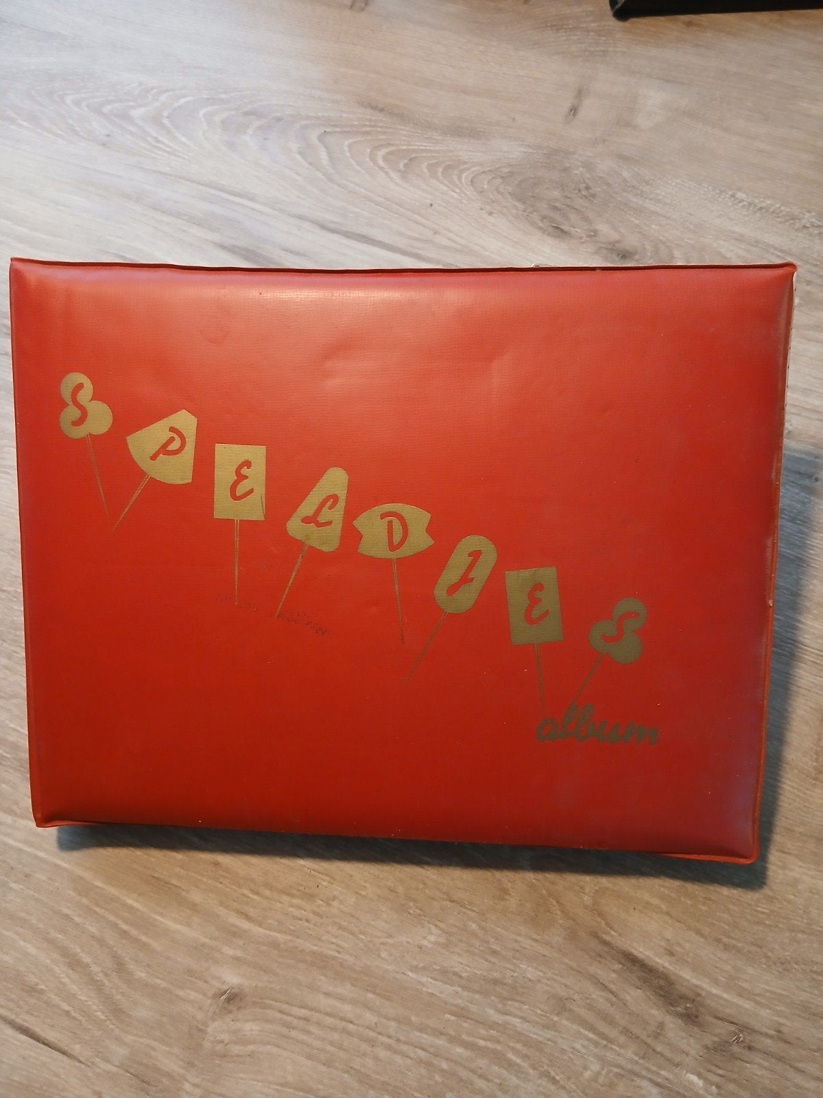 Vintage Speldjes Album met diverse reclame speldjes, Ophalen, Gebruikt, Merk, Speldje of Pin