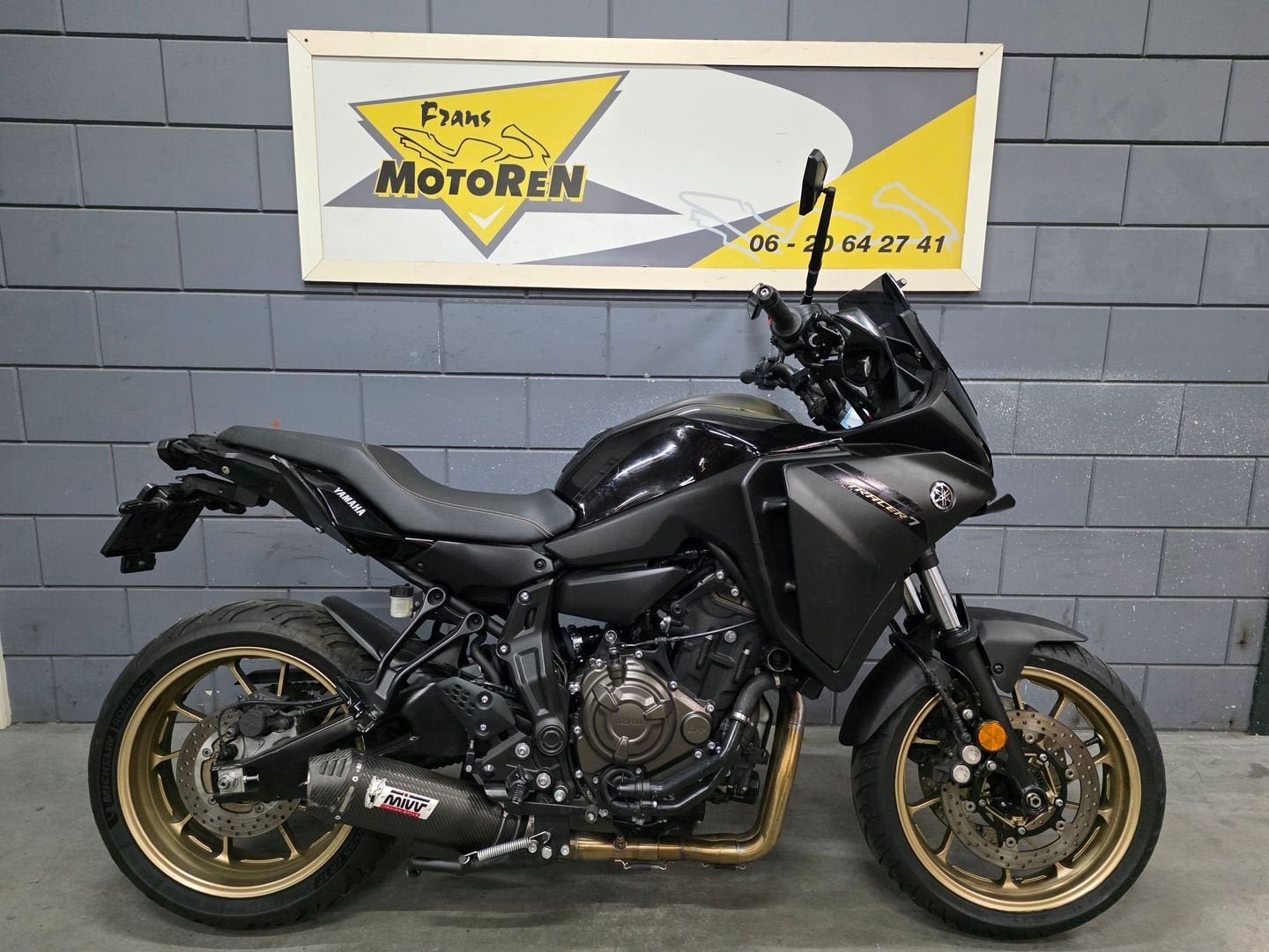 YAMAHA TRACER 7 bj 2023 rijdbare schade a2 code80 35kw, 2 cilinders, Onbekend, Toermotor, YAMAHA