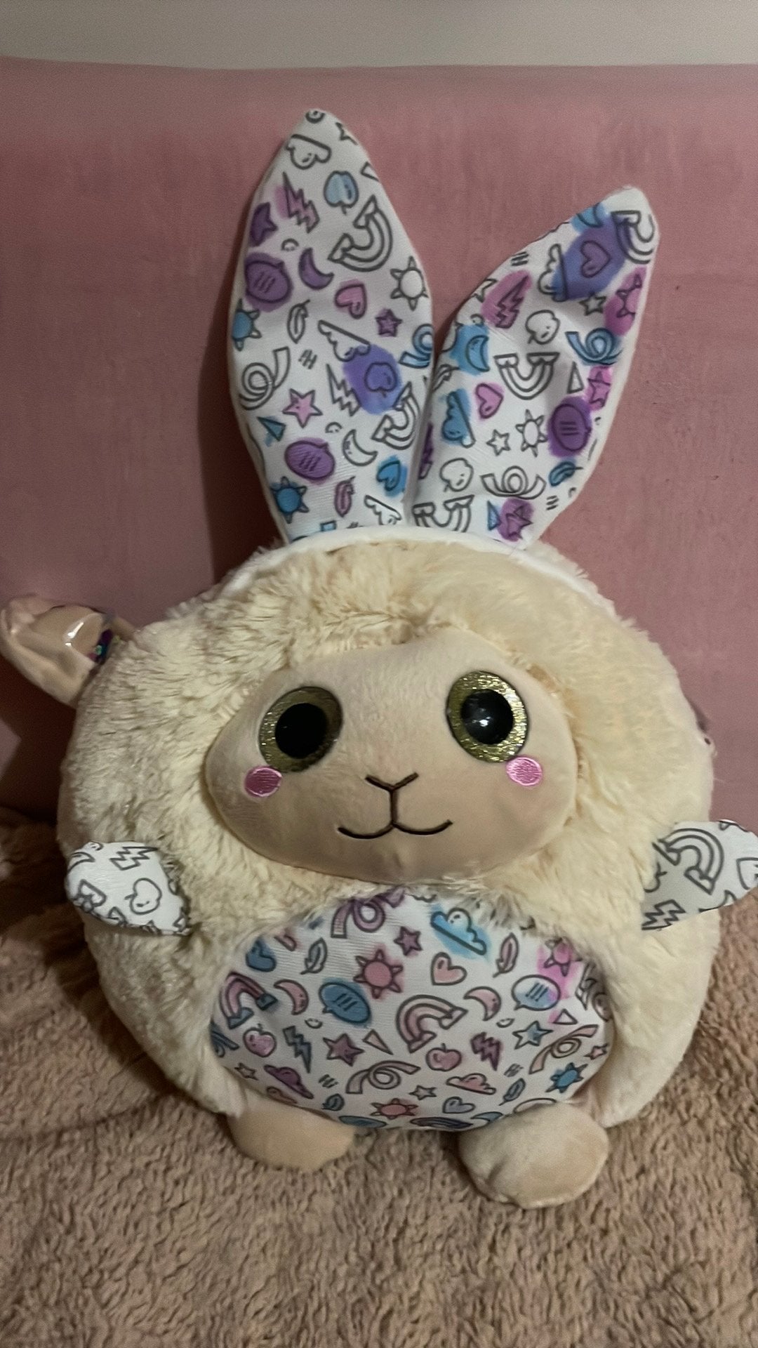 Knuffel met glitterogen., Ophalen, Zo goed als nieuw, Overige typen
