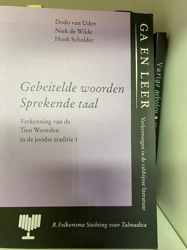 9) Gebeitelde woorden, sprekende taal, Ophalen of Verzenden, Zo goed als nieuw, Christendom | Protestants
