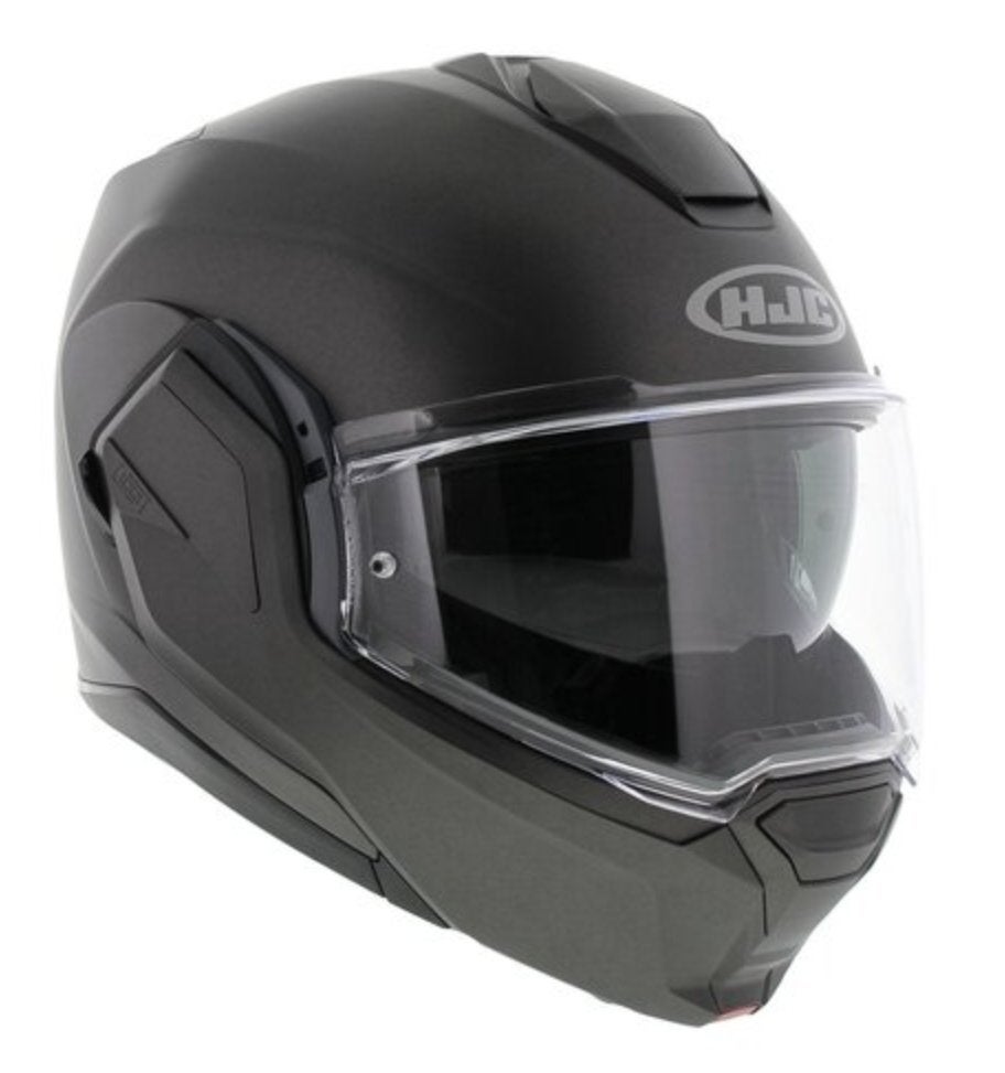 HJC i100 Systeemhelm – Mat Titanium – Maat L, Systeemhelm, Dames, HJC, Ophalen of Verzenden
