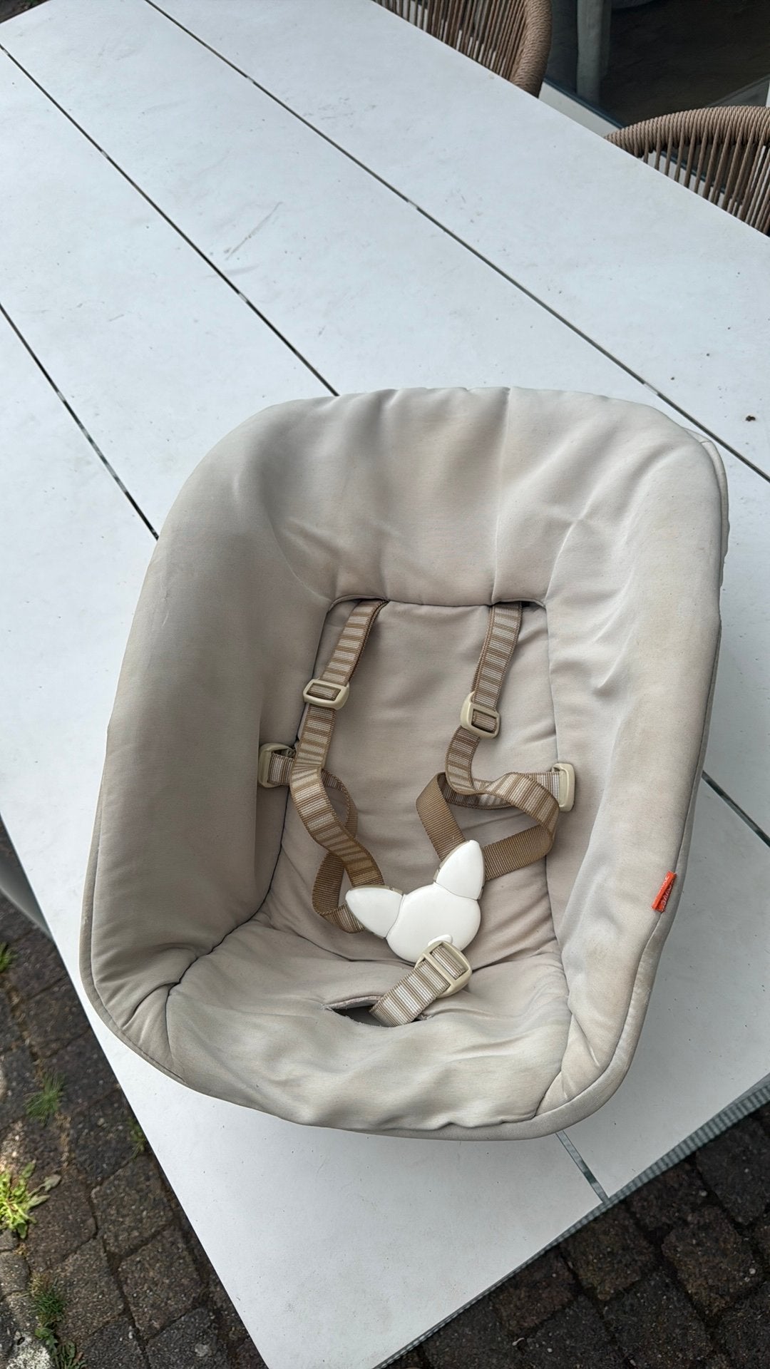 Stokke Tripp Trapp Newborn Set Babystoel, Ophalen, Gebruikt, Overige typen, Gordel(s)