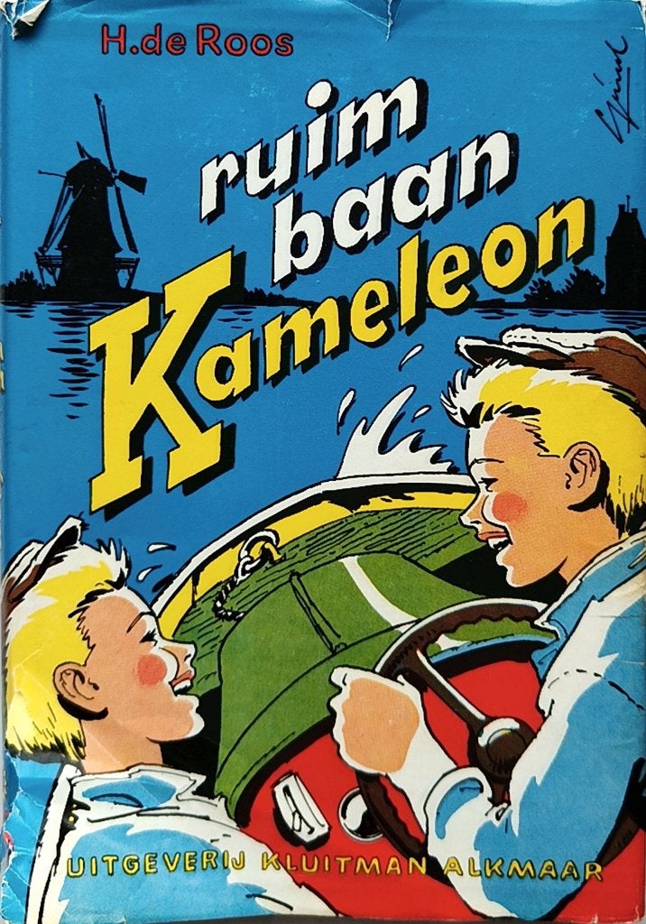 Leuke kavel met 4 boeken van De kameleon incl STOFOMSLAG !!!, Boeken, Ophalen of Verzenden