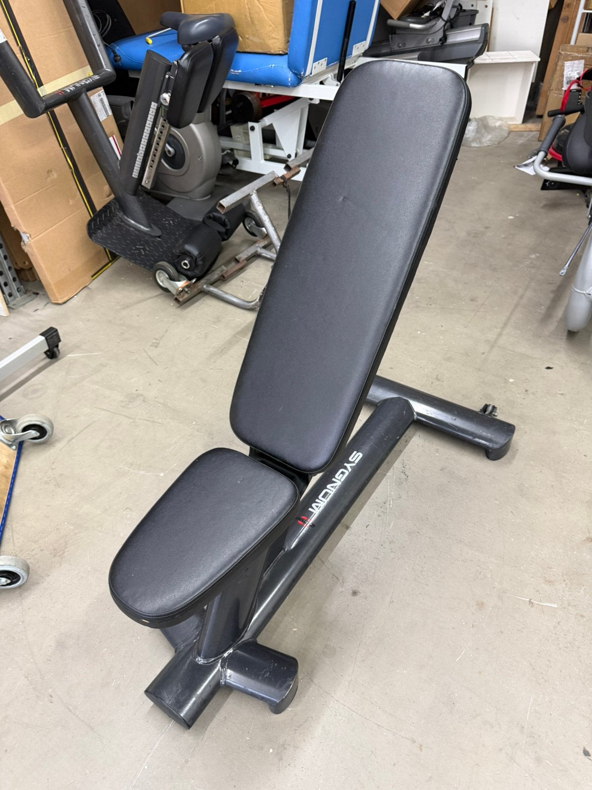 Gym80 verstelbare bank, Ophalen, Gebruikt, Fitnessbank