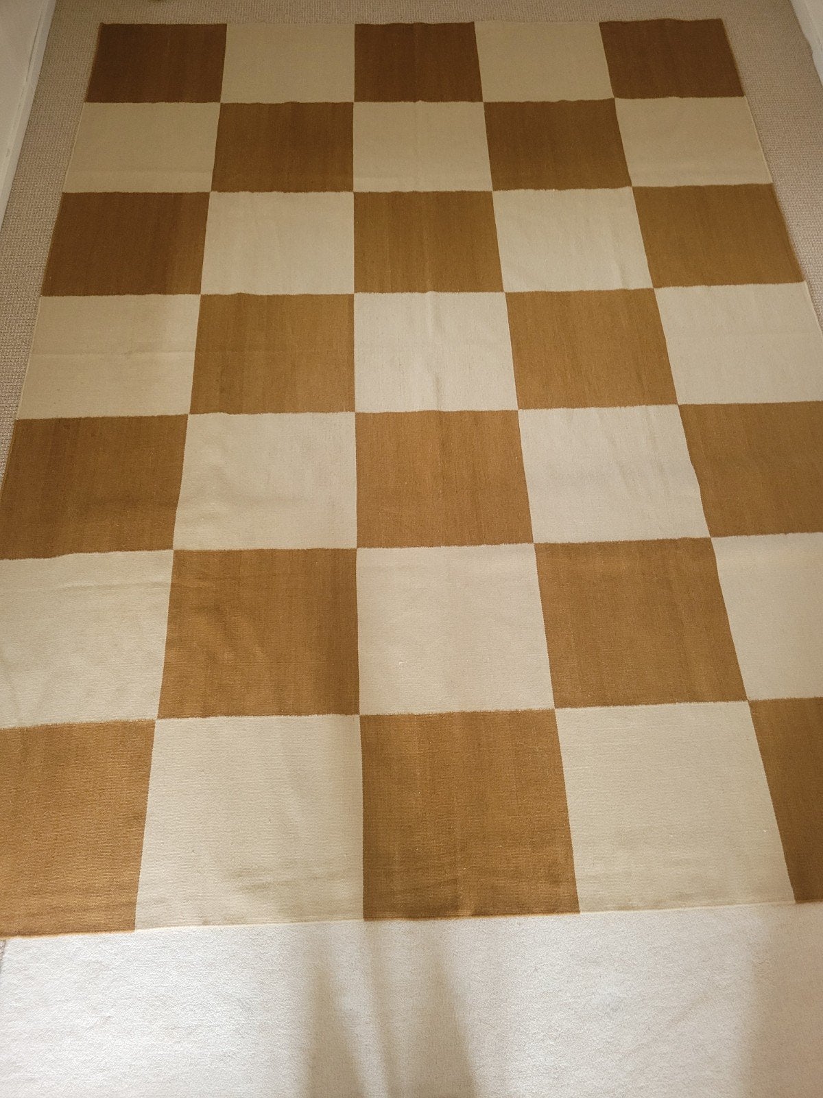 Nordic Knots design kelim, plaid, kleed bedsprei 200x265, Ophalen, Zo goed als nieuw