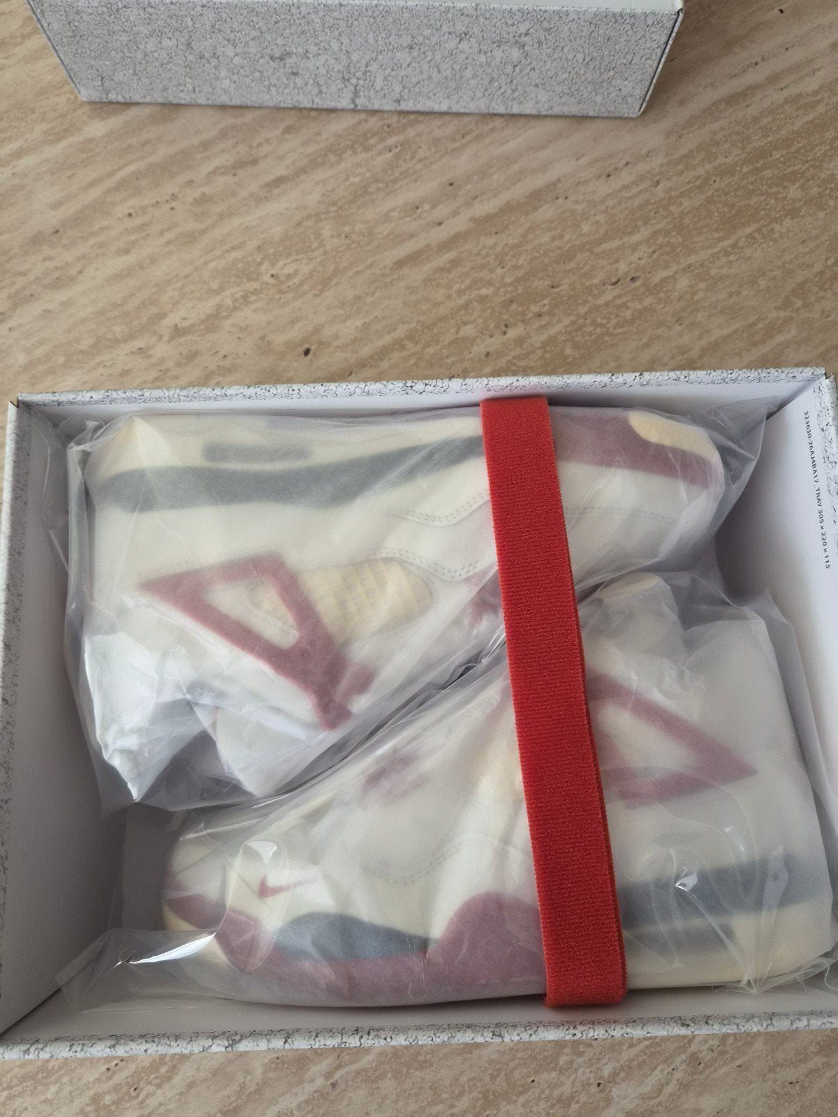 Nike Air Jordan 4 Retro Brick after Brick 38,5, Verzenden, Wit, Nike Jordan, Nieuw