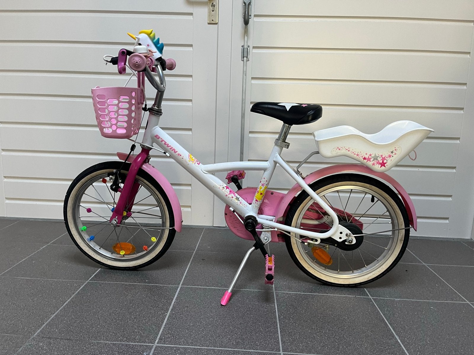 Kinderfiets, Fietsen en Brommers, Ophalen, Gebruikt, Terugtraprem, Minder dan 16 inch