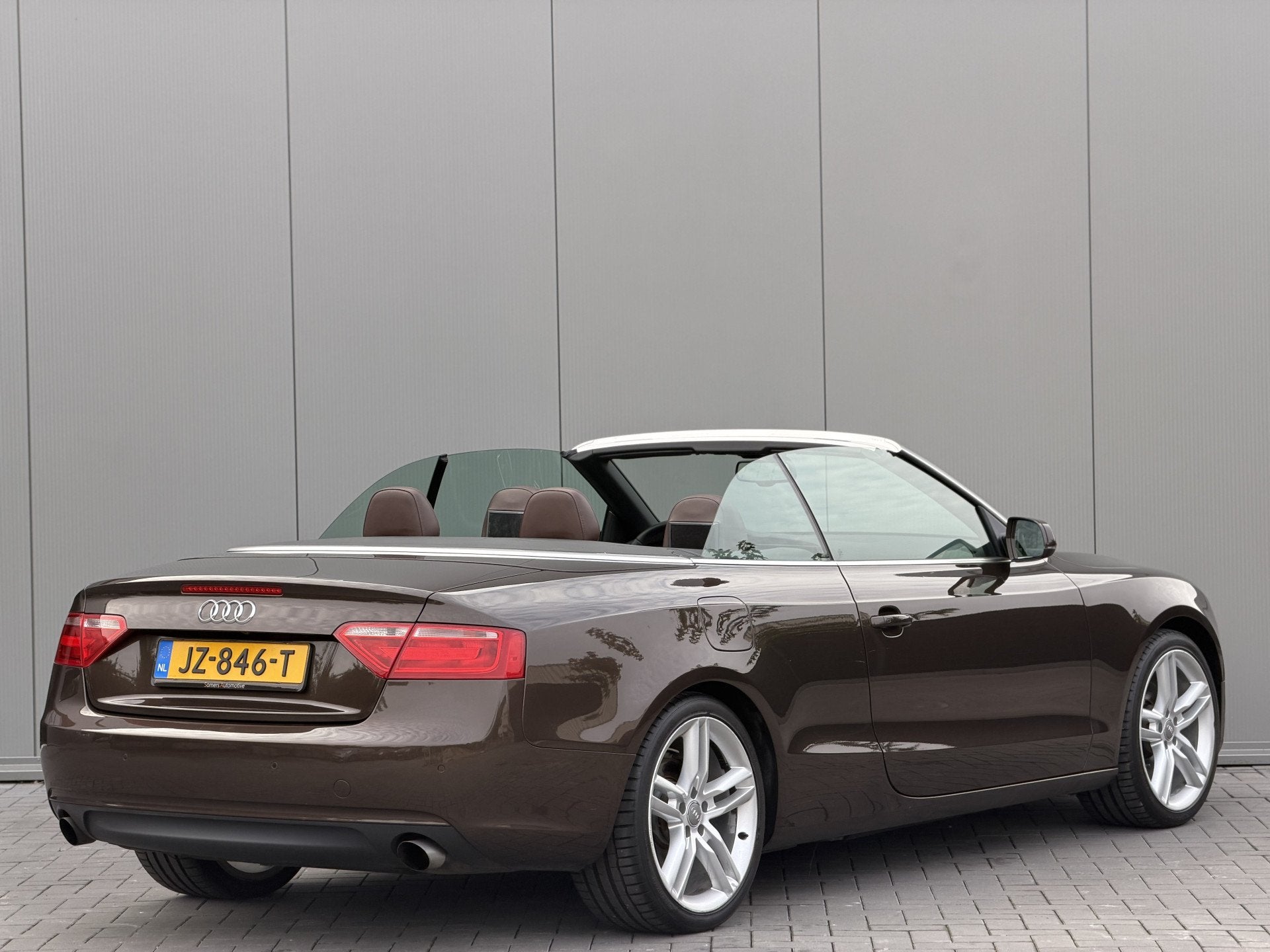 Audi A5 Cabriolet 2.0 TFSI quattro Pro Line | Lederen Sports, Auto's, Automaat, Euro 5, Gebruikt, 4 stoelen