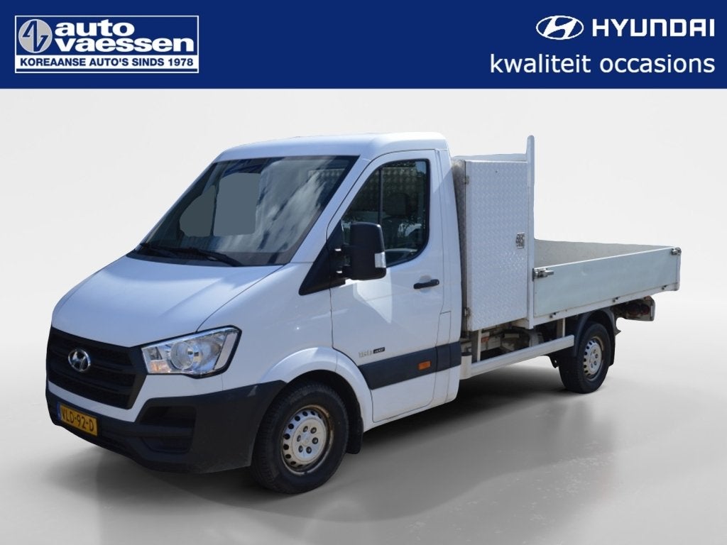 Hyundai H 350 2.5 Diesel 150pk Pick-up Airco Cruise Carkit 3, Auto's, Gebruikt, Overige modellen, Wit, Bedrijf