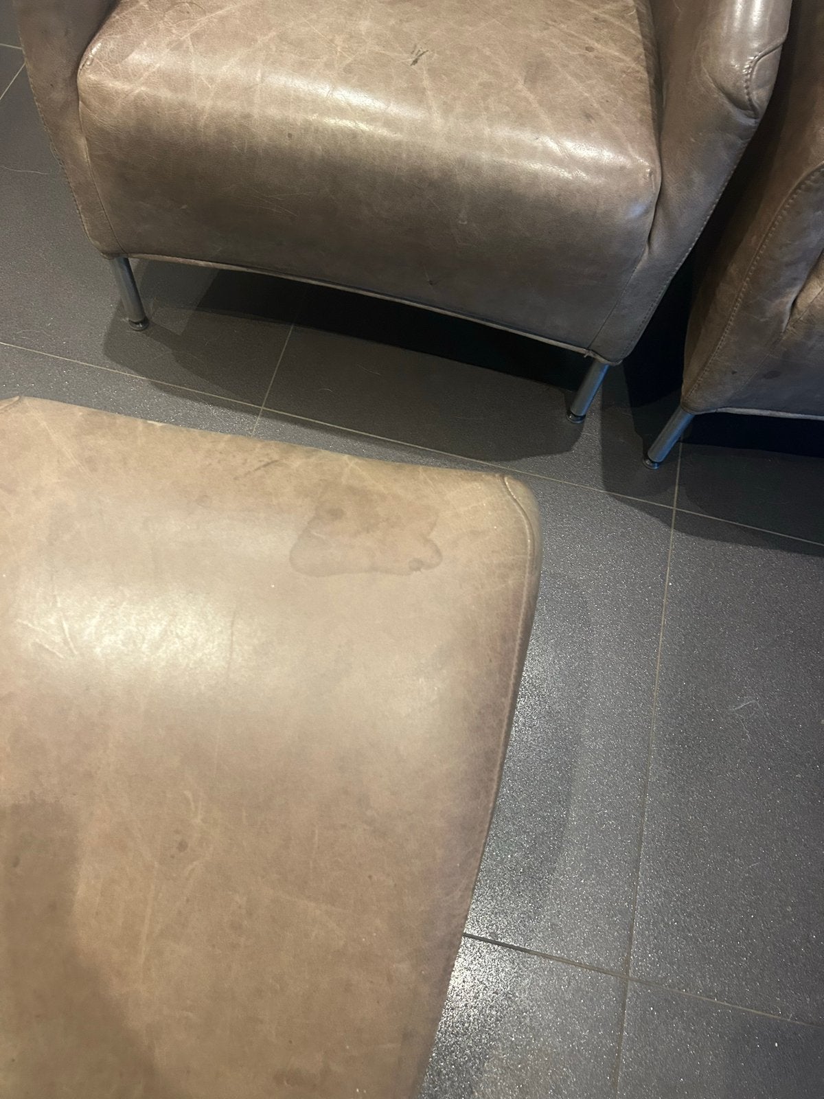 Bert Plantagie fauteuils met poef - opknapper, Huis en Inrichting, Ophalen, Zo goed als nieuw