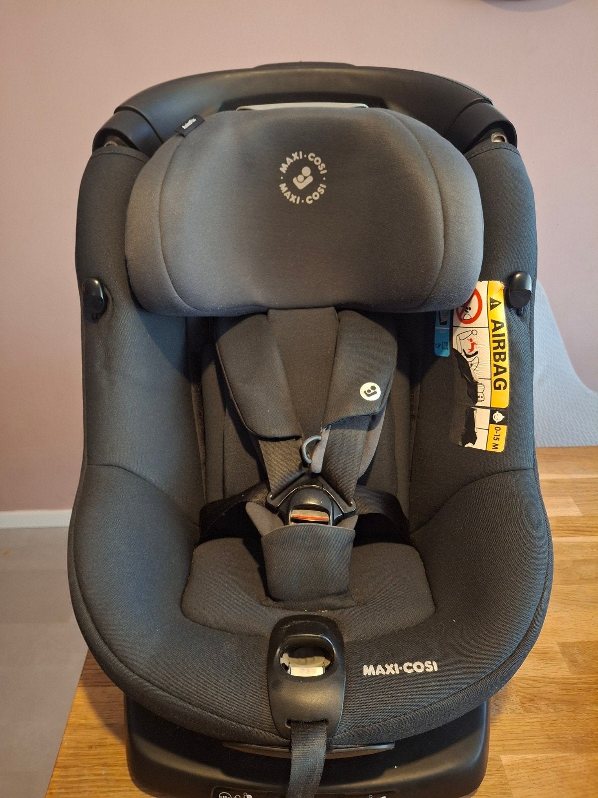 Maxi-Cosi Axissfix autostoel draaibaar met Isofix -, Verstelbare rugleuning, Gebruikt, 9 t/m 18 kg, Ophalen of Verzenden