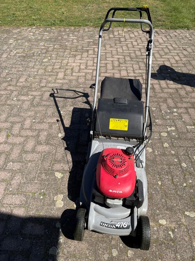 Honda HRB 476 Grasmaaier - Werkt Perfect!, Cirkelmaaier, Gebruikt, Ophalen of Verzenden, 40 t/m 49 cm
