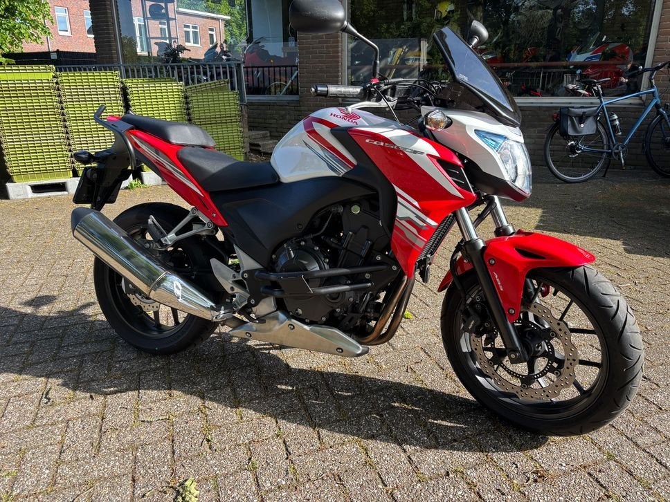 HONDA CB 500 F ABS CB500FA CB500 TRICOLORE 2015 NIEUWSTAAT, 2 cilinders, HONDA, Bedrijf, Onbekend