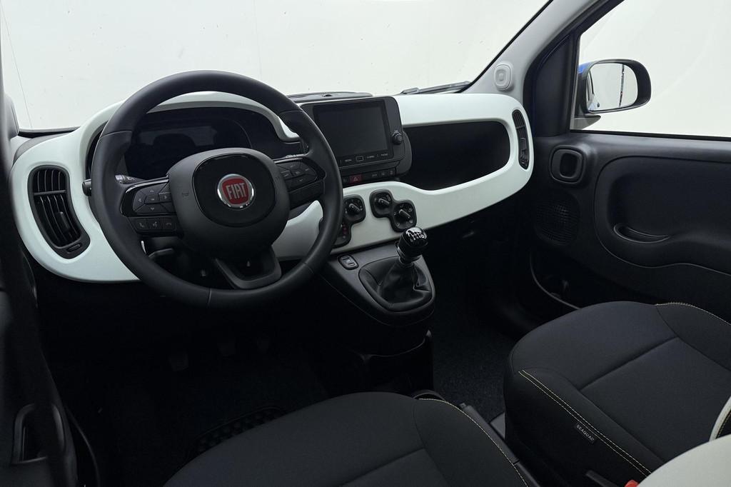 Fiat Panda 1.0 Hybrid Pandina | Airco | Apple Carplay | Crui, Auto's, Fiat, Stof, Panda, Blauw, Origineel Nederlands