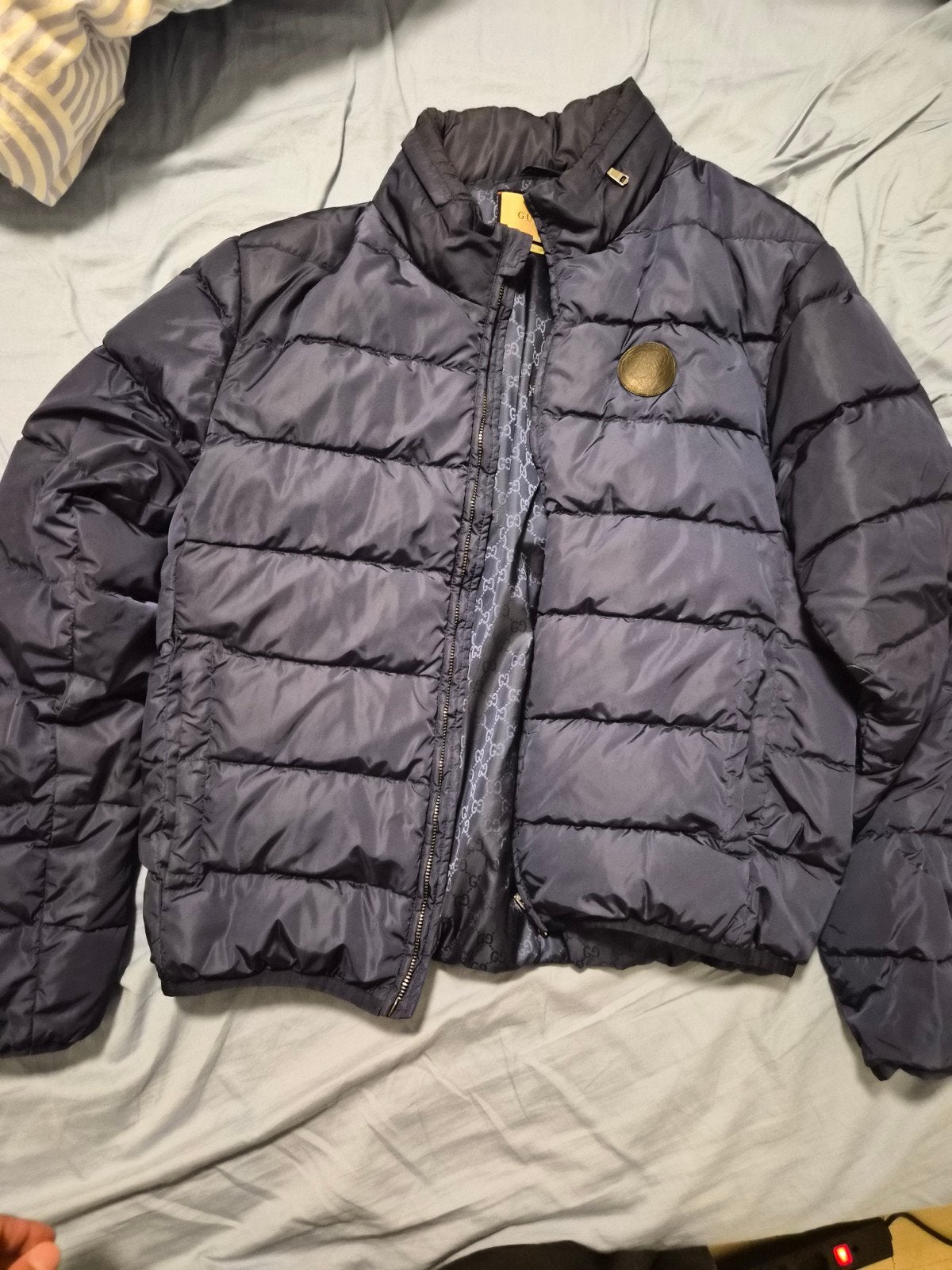 Gucci Puffer Jas - Unisex - Maat 50 (M/L), Ophalen, Zo goed als nieuw, Gucci, Maat 48/50 (M)