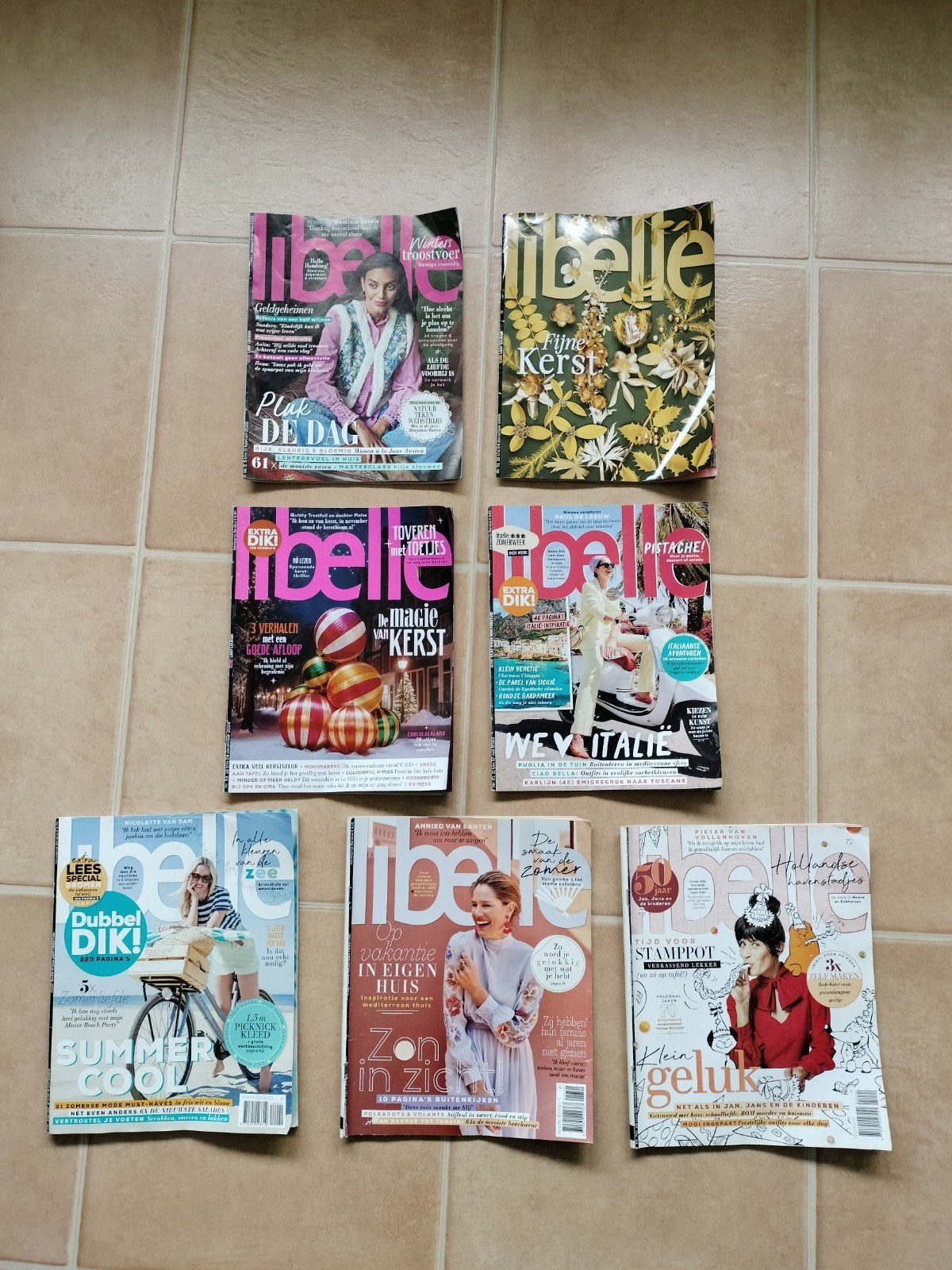 Libelle tijdschriften - 7 stuks, diverse jaargangen, Ophalen of Verzenden, Gelezen, Damesbladen