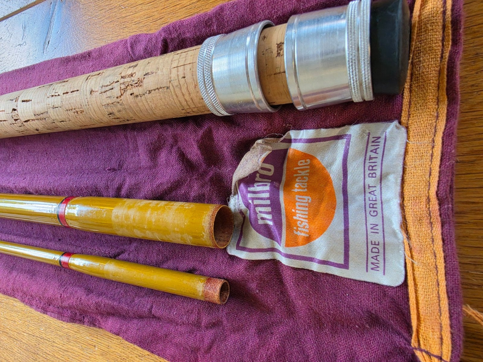 Vintage Milbro Solite F49/1 Werphengel met kurken handvat, Ophalen of Verzenden, Gebruikt, Werphengel