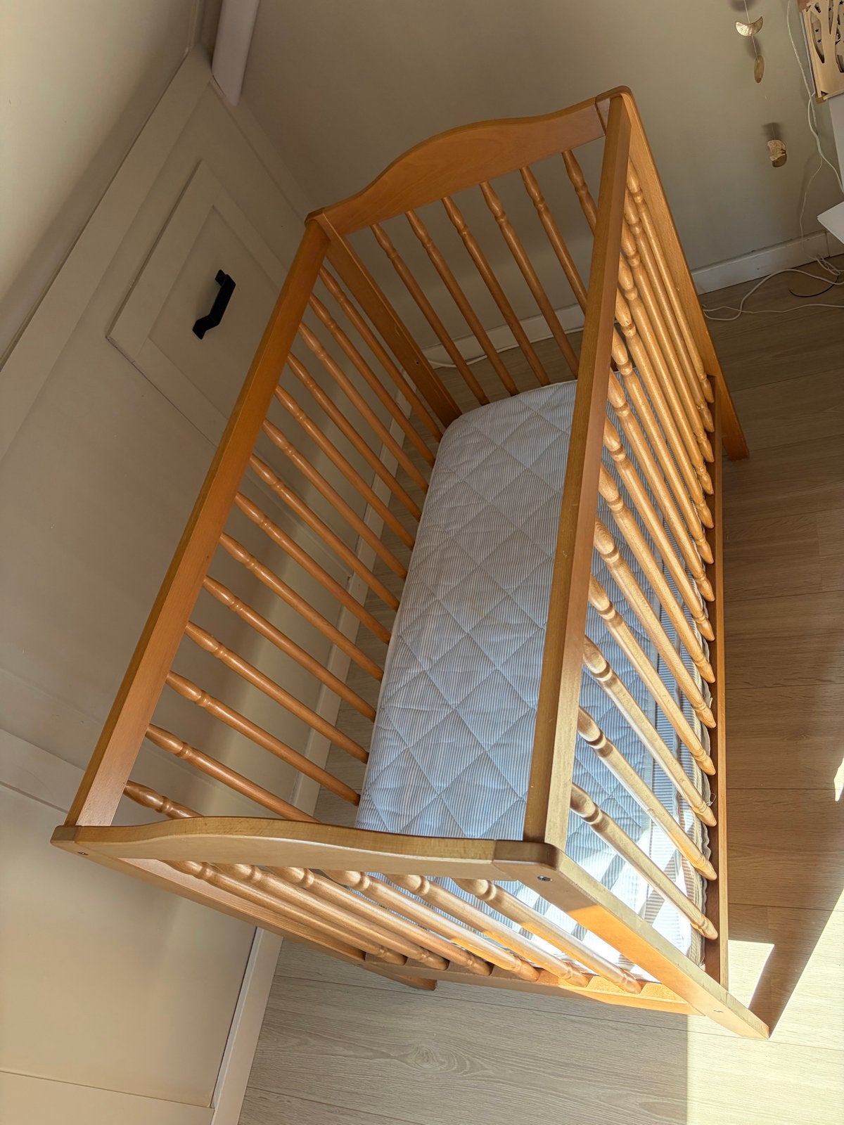 IKEA Ledikant 70x120 cm met matras, Kinderen en Baby's, Babywiegjes en Ledikanten, Ophalen, Gebruikt, Ledikant