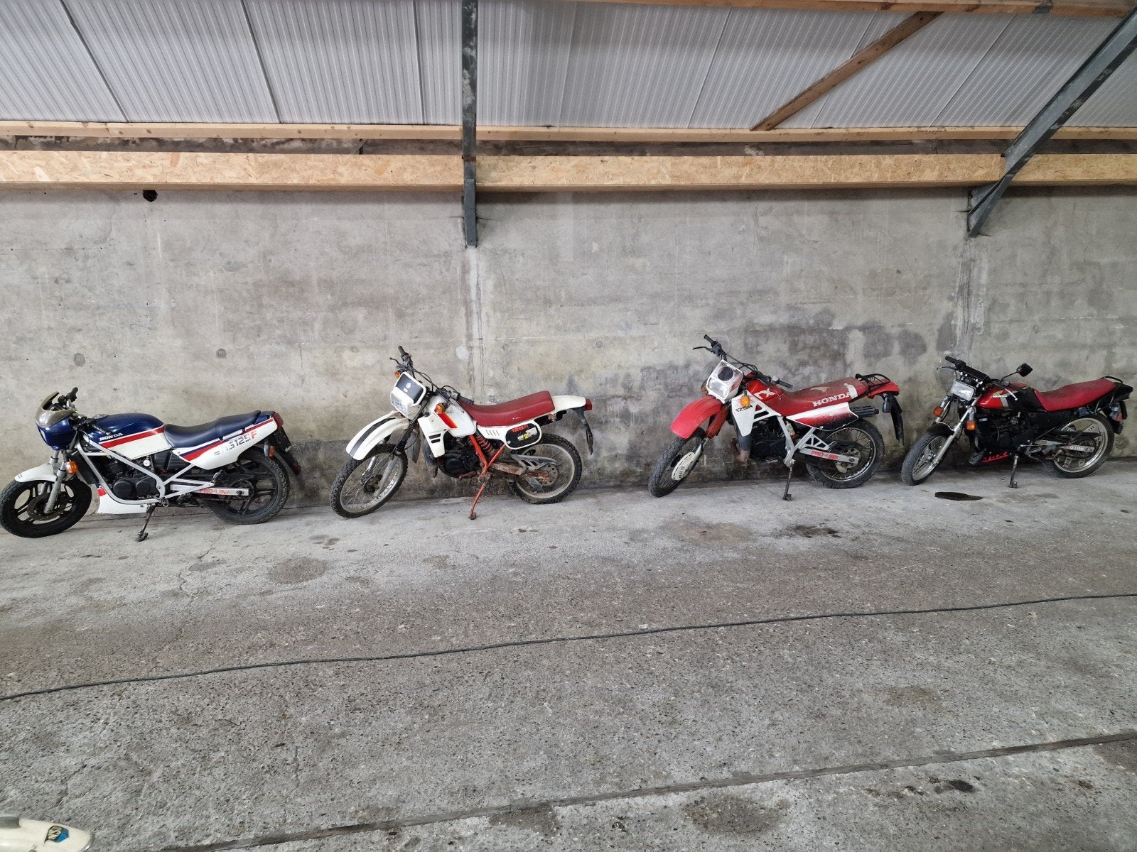 Honda NSF, MBX, MTX TC02 en MTX JD05 4 Stuks!, Ophalen of Verzenden