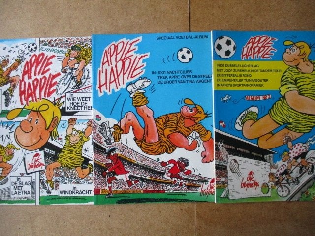 adv8493 appie happie, Eén stripboek, Ophalen, Gelezen