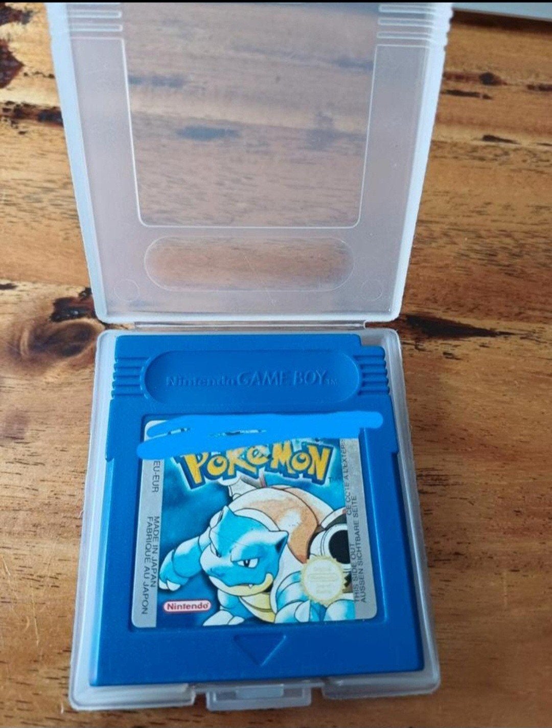 Pokémon Game Boy spel - Blauw (EU-EUR), Gebruikt, 1 speler, Ophalen of Verzenden, Role Playing Game (Rpg)