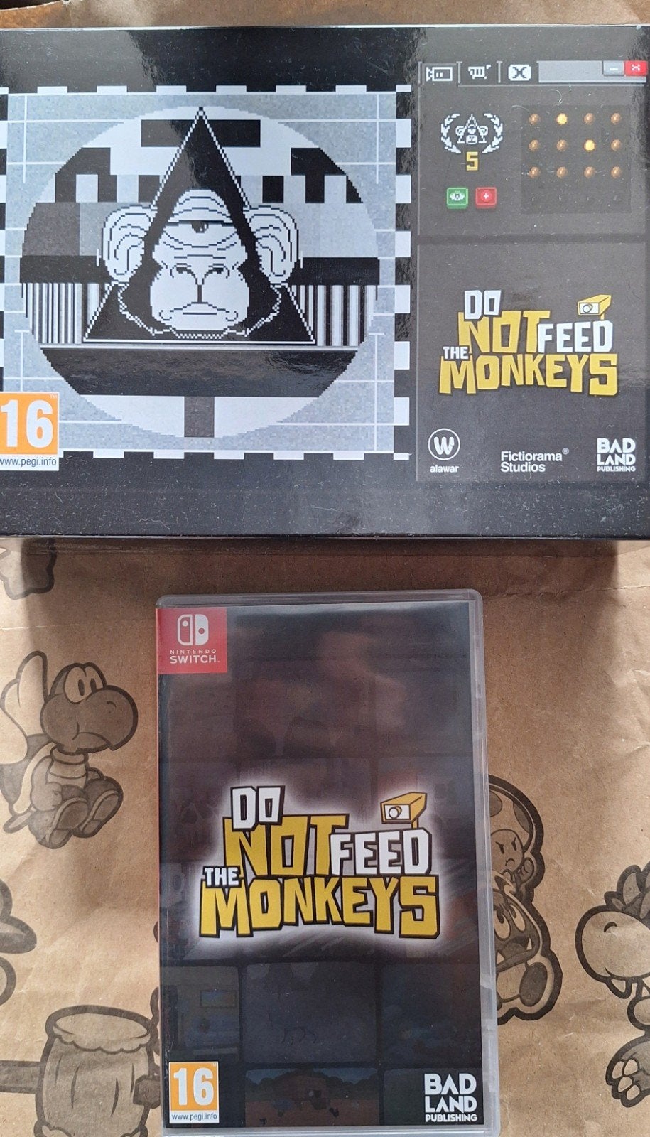 Do Not Feed The Monkeys - Nintendo Switch (Limited Edition), Spelcomputers en Games, Spelcomputers | Nintendo Switch, Ophalen of Verzenden