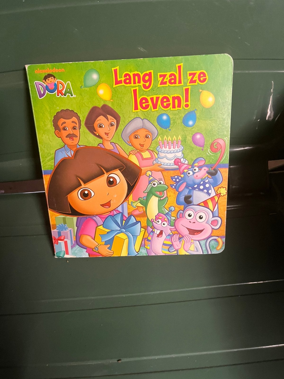 Dora leesboek, Boeken, Kinderboeken | Baby's en Peuters, Ophalen, Zo goed als nieuw, 6 tot 12 maanden