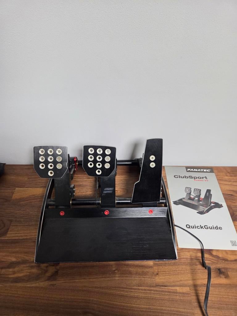 Fanatec Clubsport pedals V3, Computers en Software, Joysticks, Ophalen of Verzenden