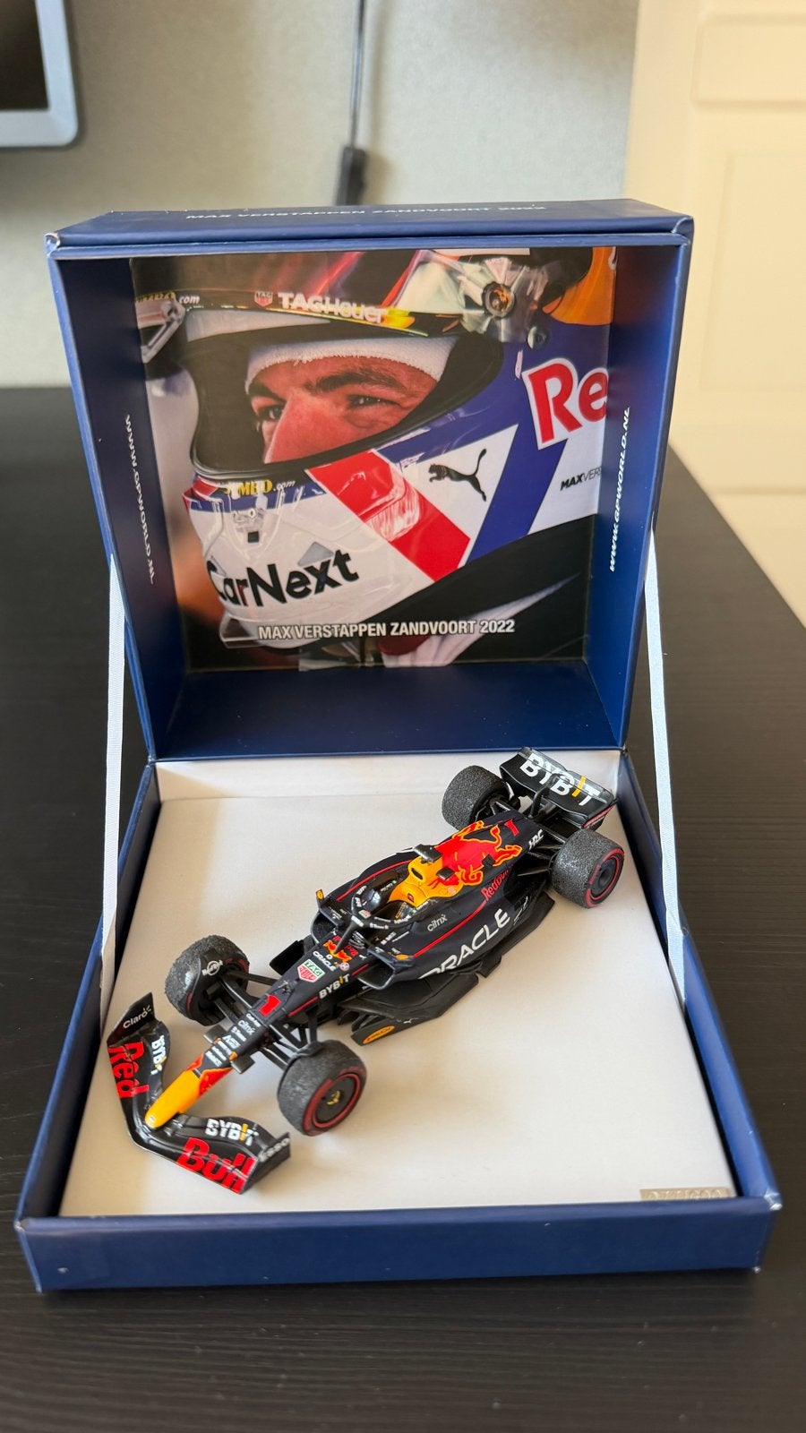 Max Verstappen Zandvoort 2022 RB18 GPWorld Special Edition, Overige merken, 1:50 of kleiner, Auto, Ophalen of Verzenden