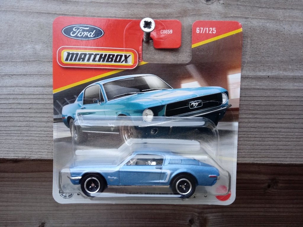Ford Mustang Fastback '68 Matchbox, Ophalen, Nieuw, Auto